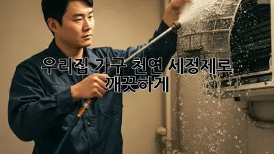 우리집 가구, 천연 세정제로 깨끗하게! ✨